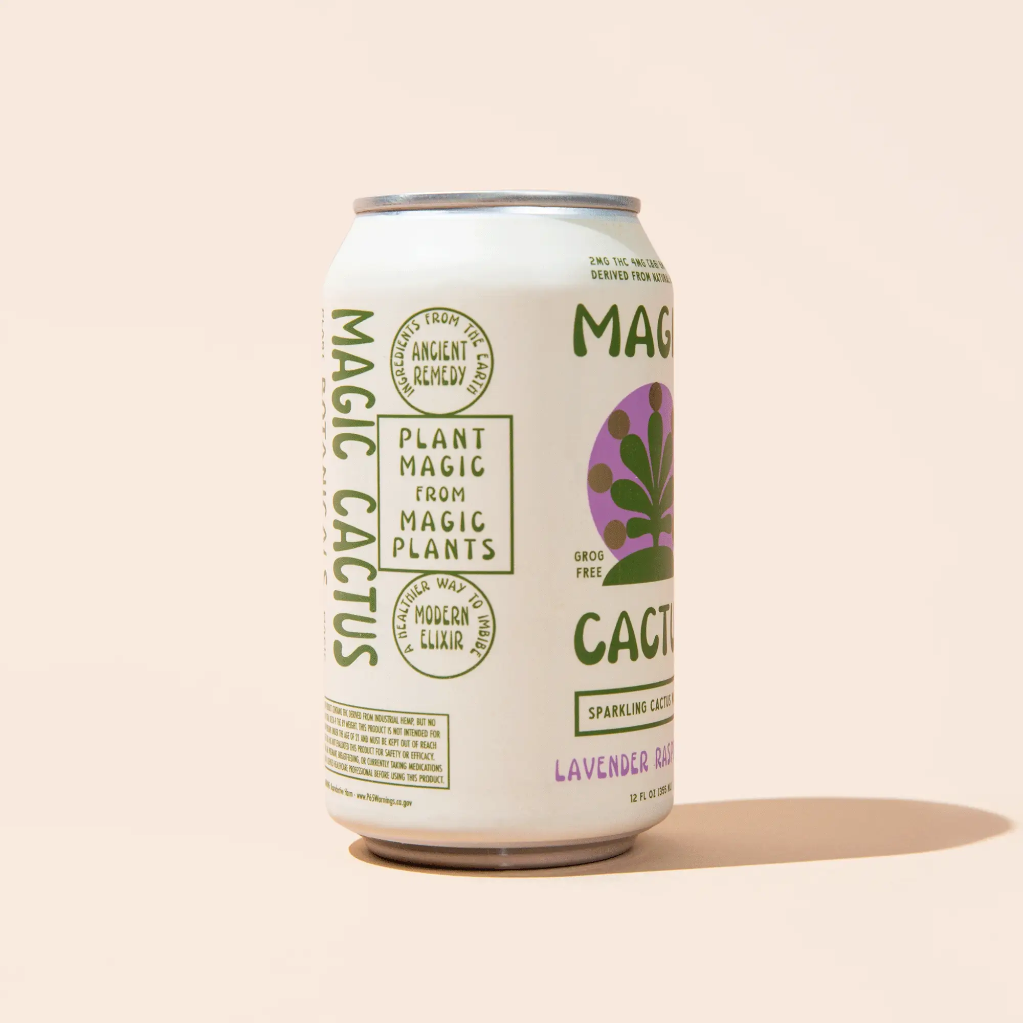 Magic Cactus Lavender Raspberry 2mg can 12oz