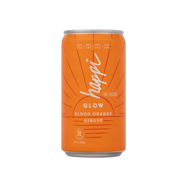 Happi Glow Blood Orange 5mg can 7.5oz