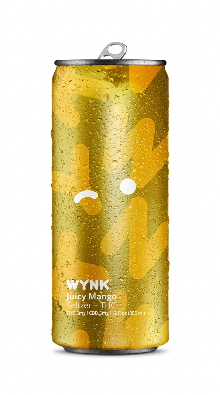 Wynk Juicy Mango 2.5mg SF seltzer 7.5oz can