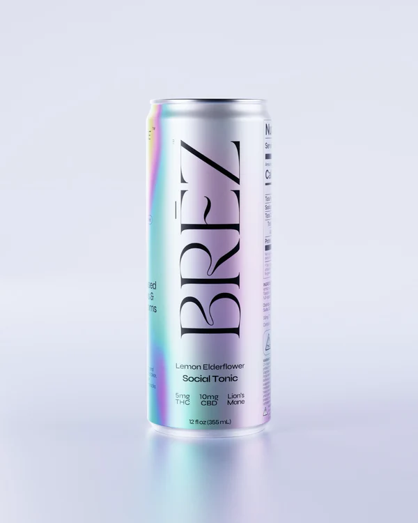 Brez OG Lemon Elderflower 5mg can 12oz