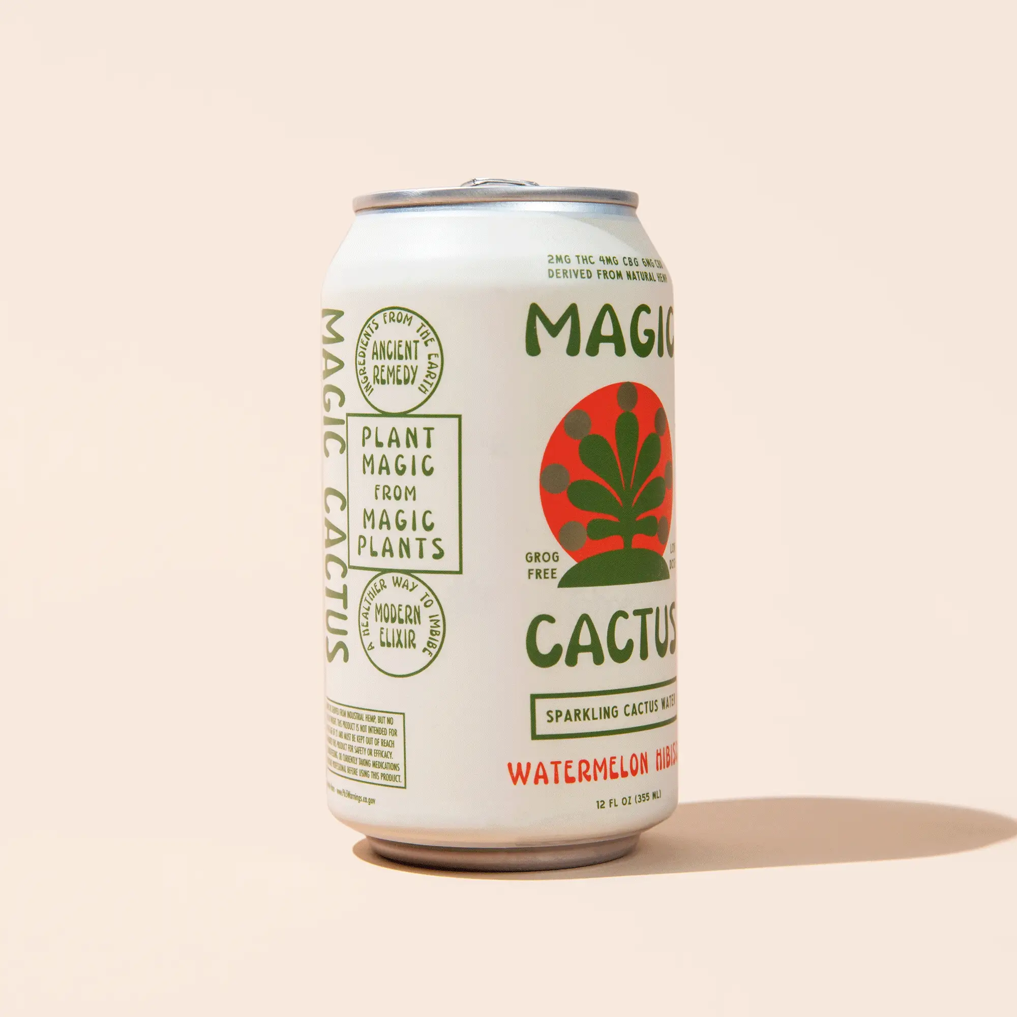 Magic Cactus Watermelon Hibiscus 2mg can 12oz